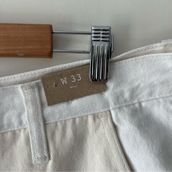 NWT Madewell The High Rise '90s Straight Jean: Two-Tone Workwear Edition - Picture 12 of 12